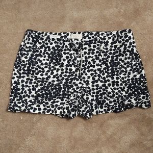 Loft Cargo Blue Polka Print